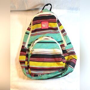 OP 16” backpack - cute! Great for the beach.